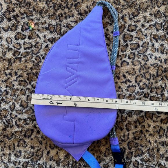 Kavu Mini Slingback Rope Sling Bag Backpack Lavender - Picture 8 of 11